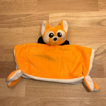 Doudou panda roux