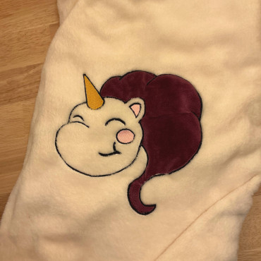 Plaid Licorne